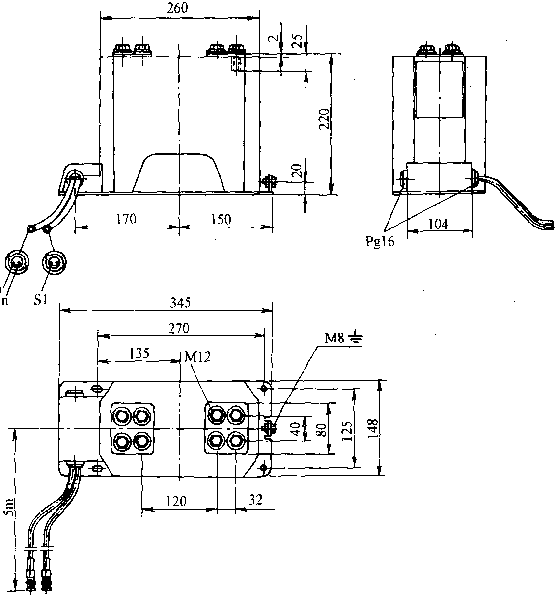 三、组合式传感器规格